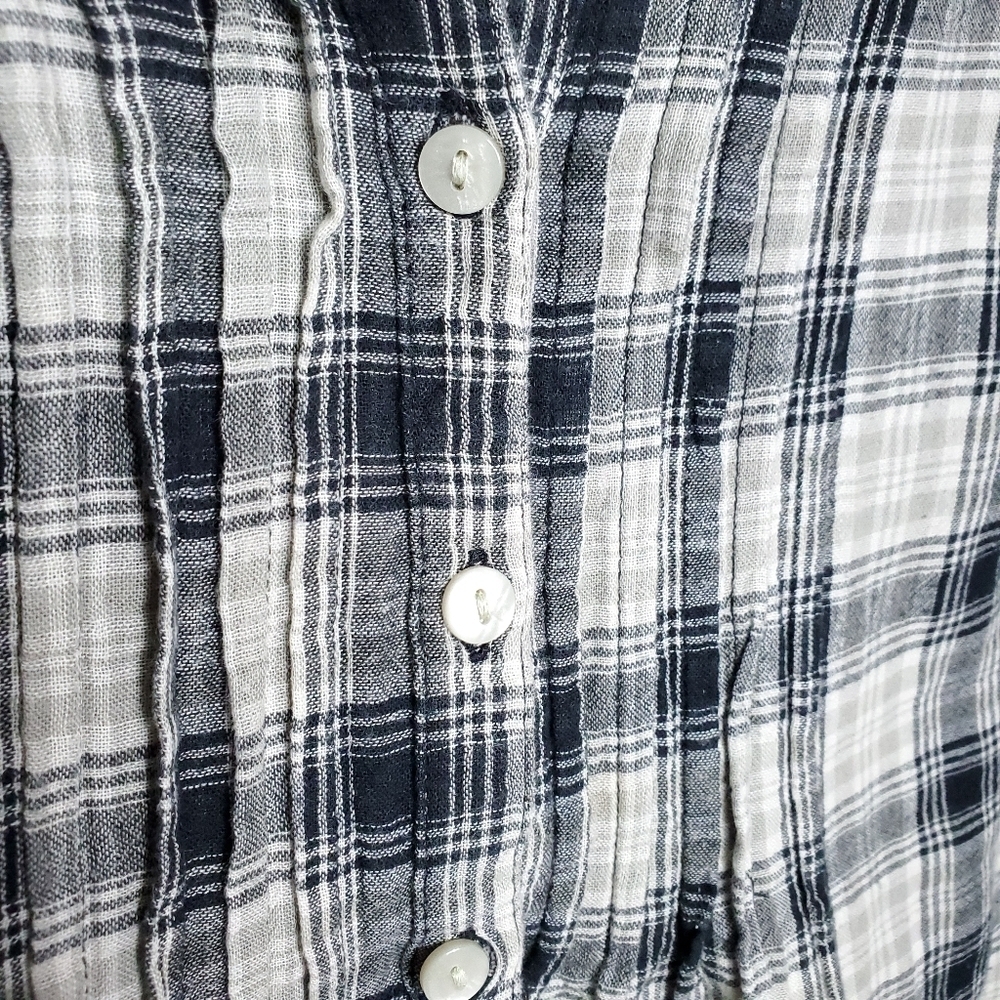Converse Button Down Shirt Medium - image 8
